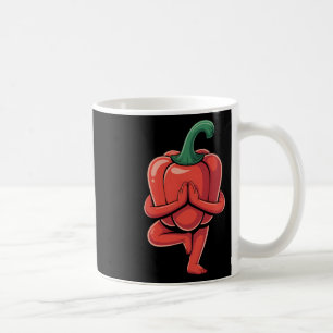Paprika-Yoga Kaffeetasse