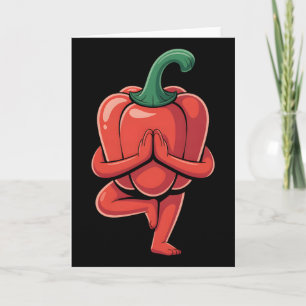 Paprika-Yoga  Karte