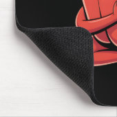Paprika-Yoga  Mousepad (Ecke)