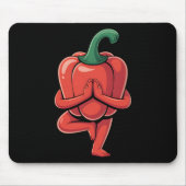 Paprika-Yoga Mousepad (Vorne)