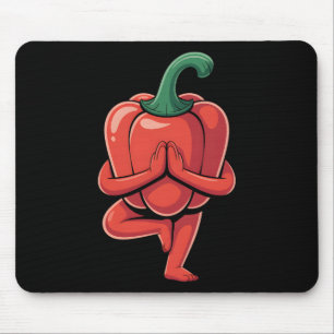 Paprika-Yoga  Mousepad
