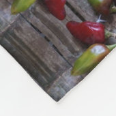 Paprikadecke Fleecedecke (Ecke)