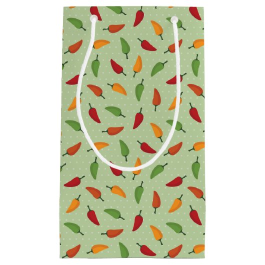 Paprikapfeffermuster Kleine Geschenktüte (Vorderseite)