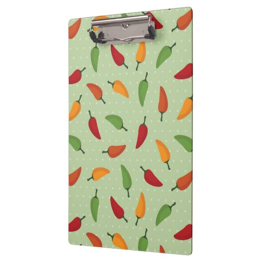 Paprikapfeffermuster Klemmbrett (Links)