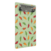 Paprikapfeffermuster Mini Klemmbrett (Schrägansicht)