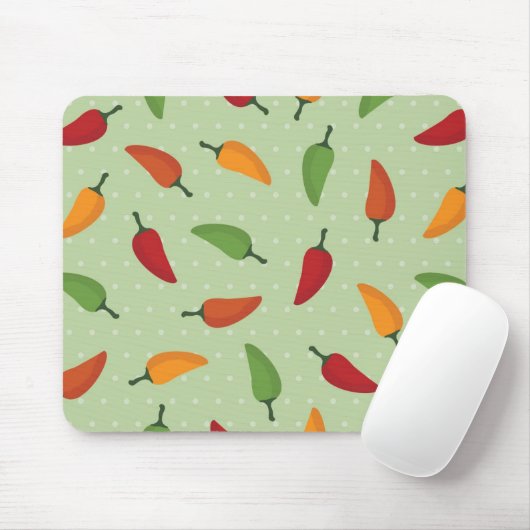 Paprikapfeffermuster Mousepad (Mit Mouse)