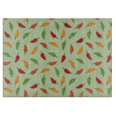 Paprikapfeffermuster Schneidebrett (Vorderseite)