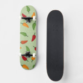 Paprikapfeffermuster Skateboard (Vorderseite)