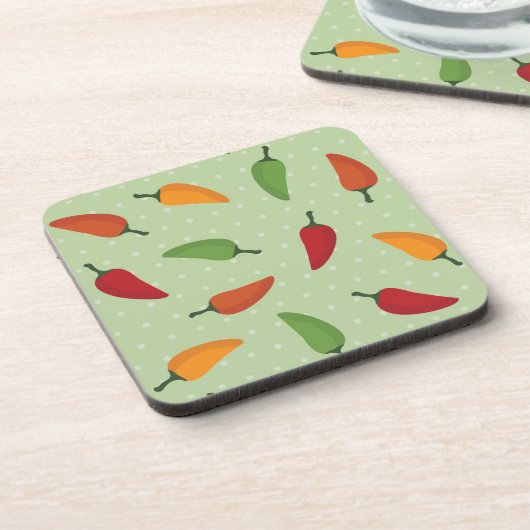 Paprikapfeffermuster Untersetzer (Linke Seite)