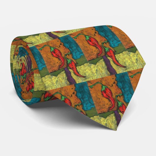 Paprikas Krawatte (Gerollt)