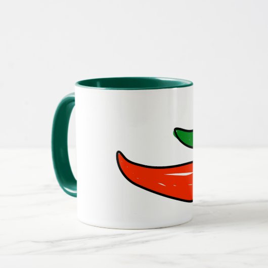 Paprikas Tasse (Vorderseite Links)