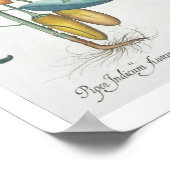 Paprikaschoten: 1.Piper Indicum filiquis flavis; 2 Poster (Ecke)