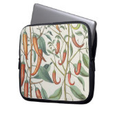 Paprikaschoten: 1.Piper Indicum Maximum longum; Laptopschutzhülle (Vorderseite Links)