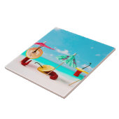 Paprikaschoten am Chili Fliese (Seite)