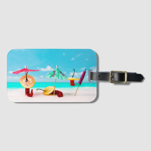 Paprikaschoten am Chili Gepäckanhänger