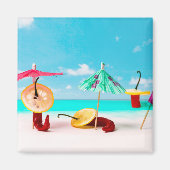 Paprikaschoten am Chili Magnet (Vorne)