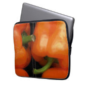Paprikaschoten am Markt Laptopschutzhülle (Vorderseite Links)
