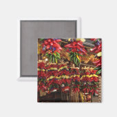 Paprikaschoten am Pike Place Market Magnet (Vorderseite/Rückseite)