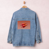 Paprikaschoten aus Rotem Chili Damenjacke Jeansjacke (Hangar)