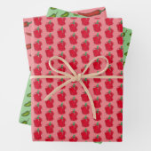 Paprikaschoten Bell Chili Hot Jalapeño Green Red V Geschenkpapier Set (Beispiel)