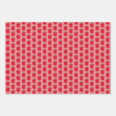 Paprikaschoten Bell Chili Hot Jalapeño Green Red V Geschenkpapier Set (Vorderseite)