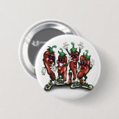 Paprikaschoten Button (Vorne & Hinten)