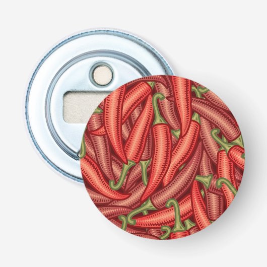 Paprikaschoten des Chilis Flaschenöffner (Vorderseite)