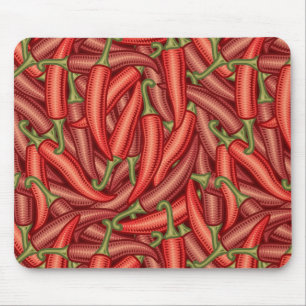 Paprikaschoten des Chilis Mousepad