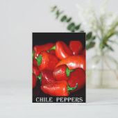 Paprikaschoten des neuen Mexiko-Chilis (Chile) Postkarte (Stehend Vorderseite)