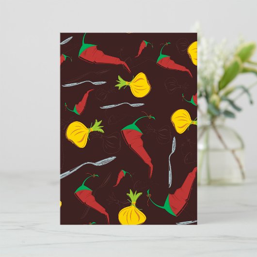 Paprikaschoten Einladung