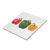 Paprikaschoten Fliese (Seite)