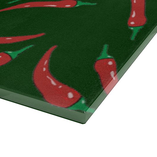 Paprikaschoten für Chili Schneidebrett (Ecke)