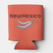 Paprikaschoten für den Chili in Mexiko Dosenkühler (Rückseite)