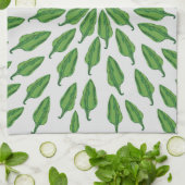 Paprikaschoten für grünen Chili Geschirrtuch (Gefaltet)