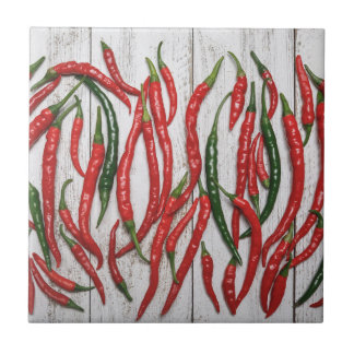 Paprikaschoten für Hot Chili Fliese