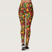 Paprikaschoten für Hot Chili Leggings (Rückseite)