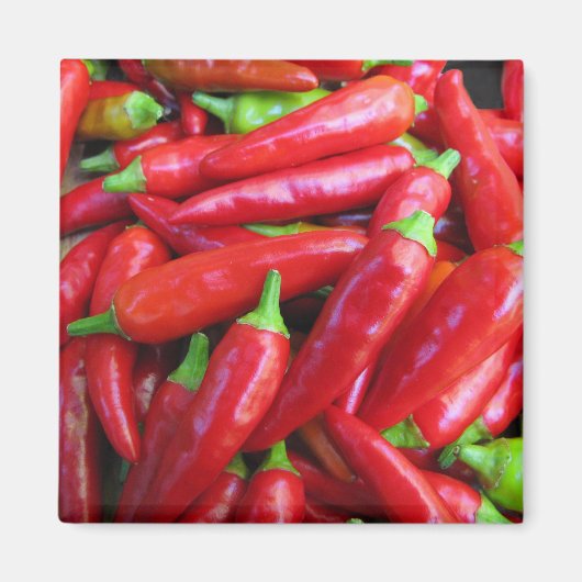 Paprikaschoten für Hot Chili Magnet (Vorne)