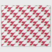 Paprikaschoten für Red Hot Chili Geschenkpapier (Flach)
