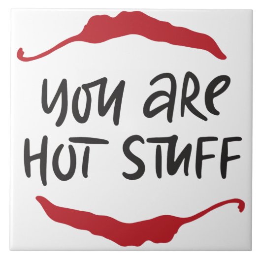 Paprikaschoten für Rote Chili Fliese (Vorderseite)