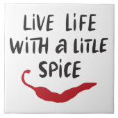 Paprikaschoten für Rote Chili Fliese (Vorderseite)