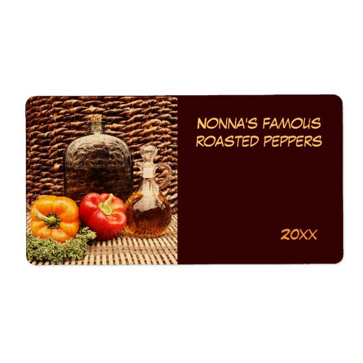 Paprikaschoten, geröstet (Vorne)