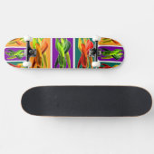 Paprikaschoten-heißes würziges skateboard (Horizontal)