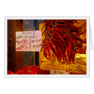 Paprikaschoten im großartigen Markt Hall