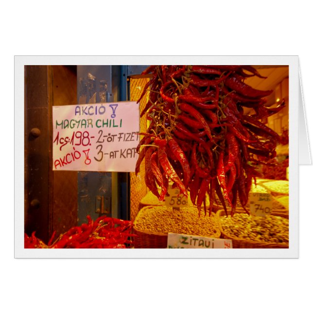 Paprikaschoten im großartigen Markt Hall (Vorderseite (Horizontal))