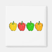 Paprikaschoten Magnet (Vorne)