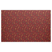 Paprikaschoten mit heißem Chili Niedliches Gemüse Stoff (Fat Quarter (45,7 x 55,9 cm))
