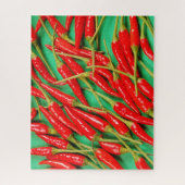 Paprikaschoten mit rotem Chili Puzzle (Vertikal)
