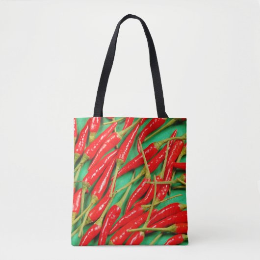 Paprikaschoten mit rotem Chili Tasche (Vorderseite)