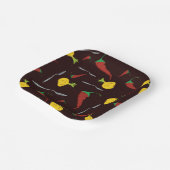 Paprikaschoten Pappteller (Gewinkelt)