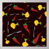 Paprikaschoten Poster (Vorne)